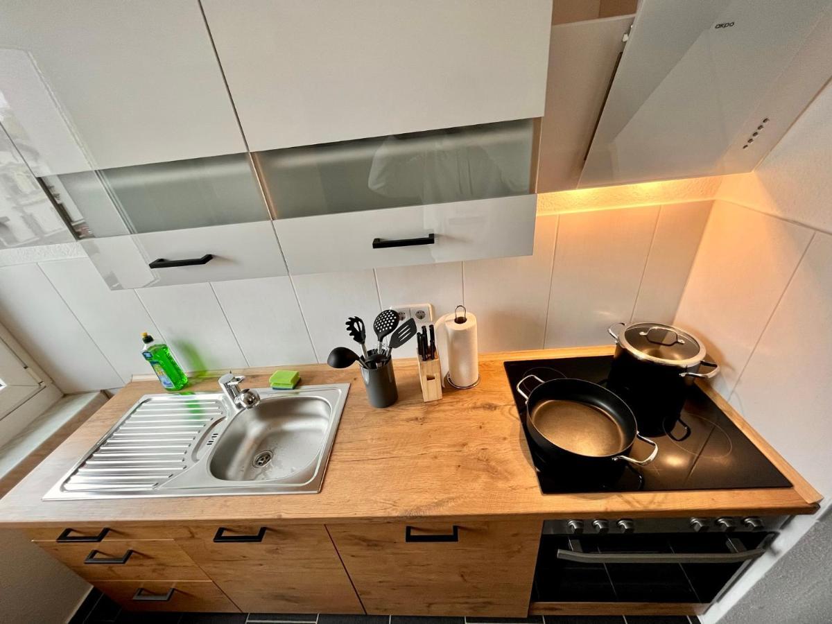 Kmhosting Zentrum Modern Appartement - Kingsize Boxspringbett Chemnitz Exterior foto